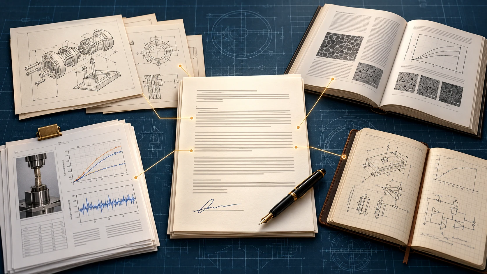 Corroborating evidence for inventor testimony documents